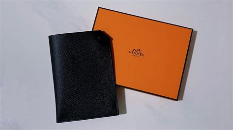 hermes passport holder vintage|hermes wallet card holder.